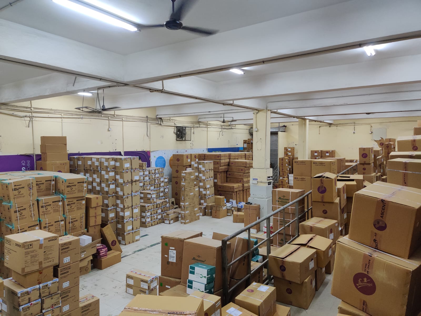 Warehouse interior